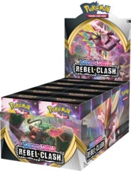 Pokemon Sword & Shield SWSH2 Rebel Clash Prerelease Build & Battle Kit Display Box (10 Kits)